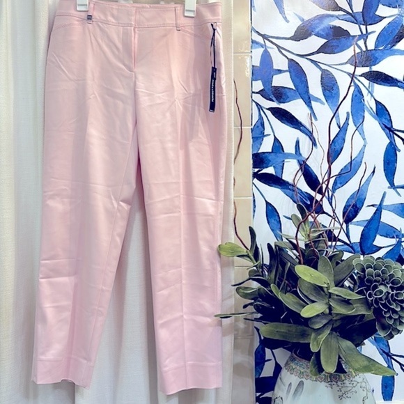 White House Black Market Pants - NWT Women’s White House Black Market Pink Perfect Form Contour Slim Ankle Pants